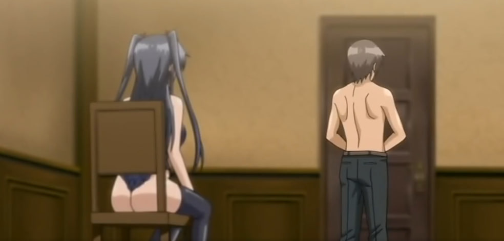 Horny Big sister fucked Brother with Busty Hentai Boobjob