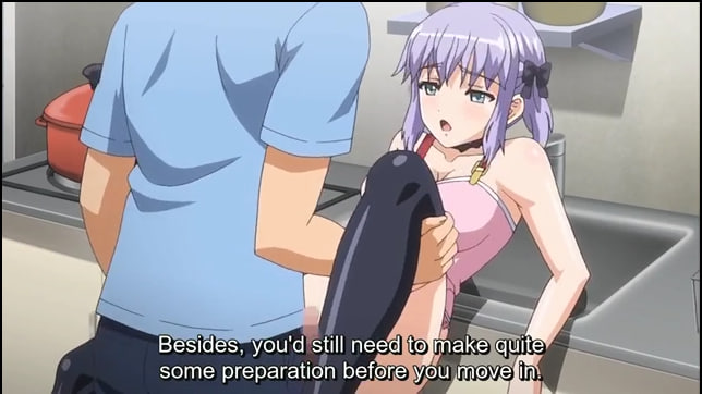 Girl teen gets fucked hard in the wet kitchen hot hentai action